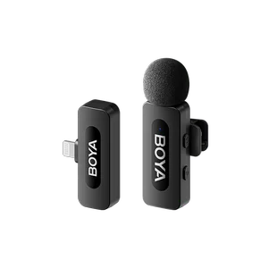 BY-V1 Ultracompact 2.4GHz Wireless Microphone System (SINGLE iOS ) 