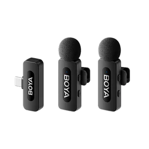BY-V20 Ultracompact 2.4GHz Wireless Microphone System (DUAL TYPE-C )