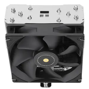 Thermalright TR120 EX V2 Black CPU Air Cooler – 120mm PWM Fan, 5×6mm Heat Pipes, Slim 45mm Side-Flow Heatsink, Intel LGA1700 Compatible