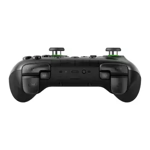 8BitDo Ultimate 2C Wireless Controller for Windows PC and Android, 1000Hz Polling Rate, Hall Effect Joysticks and Triggers, Remappable L4 and R4 Bumpers, Transparent Black
