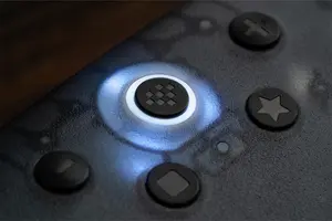 8BitDo Ultimate 2C Wireless Controller for Windows PC and Android, 1000Hz Polling Rate, Hall Effect Joysticks and Triggers, Remappable L4 and R4 Bumpers, Transparent Black