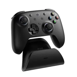 8BitDo Ultimate 2 Wireless Controller for Windows PC, Apple, Steam & Android, TMR Joysticks, Hall/Tactile Triggers, Motion Control, RGB Fire Ring, 1000Hz Polling Rate - Black