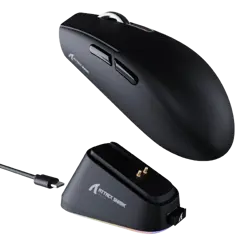 ATTACK SHARK G3PRO Tri-mode Wireless Gaming Mouse with Charge Dock 25000 DPI Ultra Lightweight