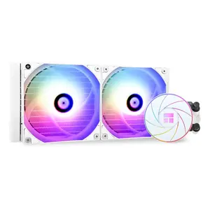 Thermalright Aqua Elite 240 V6 ARGB Black CPU Liquid Cooler, 2x120mm Water Radiator AIO CPU Cooler
