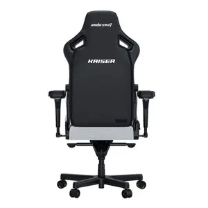 AndaSeat Kaiser 4 V2 L Gaming Chair with 6D Armrest – Ash Grey Fabric