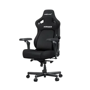 AndaSeat Kaiser 4 V2 L Gaming Chair with 6D Armrest – Carbon Black Fabric
