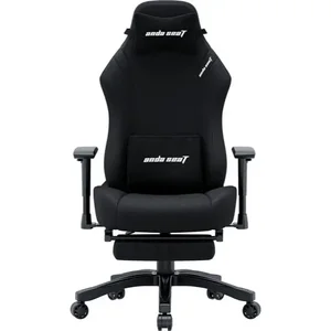 AndaSeat Luna Pro Gaming Chair with Footrest (Black)