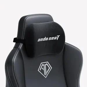 AndaSeat Memory Head Pillow (Black Fabric) – Ergonomic Neck Support Accessory