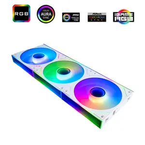 Thermalright TL M12QW-S ARGB White Case Fan Kit (3-Pack) – High Airflow & Quiet Cooling
