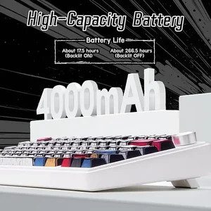 AULA F75 Wireless Mechanical Gaming Keyboard RGB Hot-Swappable 75% (Comic)