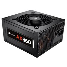 Corsair AX860 ATX Power Supply — 860 Watt 80 PLUS® PLATINUM Certified Fully-Modular PSU
