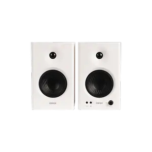 Edifier MR4 42W Powered Monitor Speakers, 1" Tweeter & 4" Woofer, Balanced TRS/RCA/AUX, Monitoring/Music Mode, for PC/PS5/TV, Music Production & Gaming 