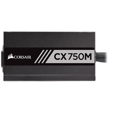 CX Series™ CX750M — 750 Watt 80 PLUS® Bronze Certified Modular ATX PSU
