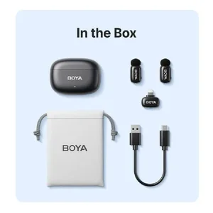 BOYA MINI 15 (FOR iOS ONLY) DUAL WIRELESS MICROPHONE