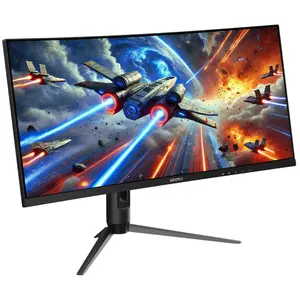 KOORUI G3441XC 34" WQHD Curved 240Hz 1ms MPRT, sRGB 125%, Adobe RGB 102%, VA 1500R Curvature, AMD FreeSync Premium, 95% DCI-P3, Height Adjustable Stand HDR 400 Gaming Monitor