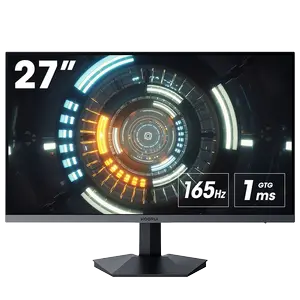 KOORUI 27-Inch Gaming Monitor FHD 1920 x 1080 165Hz 1ms GN06