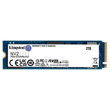 Kingston NV2 2TB PCIe 4.0 Gen 4 NVMe M.2 2280 SSD - SNVS/2000G