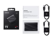 Samsung Portable SSD T9 USB 3.2 Gen2x2 2TB (Black)