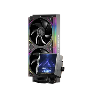 Thermalright TR 240 Peerless Vision LCD ARGB Black 240mm AIO Liquid CPU Cooler