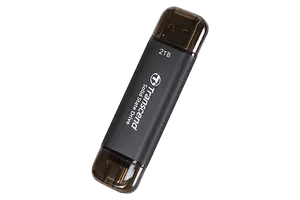 Transcend ESD310P 2TB External SSD – 1050MB/s High-Speed Portable Storage
