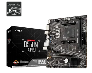 MSI B550M-A Pro AMD AM4 microATX Motherboard