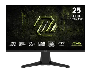 MSI MAG 255F X24 ( IPS, Res: 1920x1080, 240Hz, 0.5ms GTG, Adaptive-Sync ) 