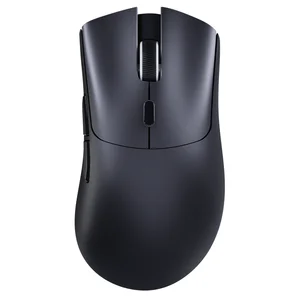 Attack Shark R1 Wireless Gaming Mouse, Tri-Mode Connection (2.4G/Wired/BT5.2), 55g Lightweight, 18K DPI Optical Sensor, HUYU 20 Million Key Life, Ergonomic Design, for PC/Laptop/Win/Mac 
