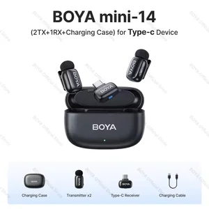 BOYA MINI 14 (FOR TYPE-C ONLY) DUAL WIRELESS MICROPHONE