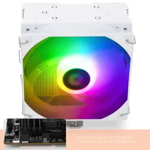 TR 120 Assassin King SE ARGB White – High-Performance Gaming CPU Cooler with Stunning RGB