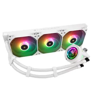 Thermalright TR 360 Core Vision LCD ARGB Black 360mm AIO Liquid CPU Cooler with Custom LCD Display