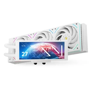 Thermalright TR 360 Trofeo Vision LCD ARGB Black 360mm Liquid CPU Cooler – Ultimate Cooling & Stunning LCD Display