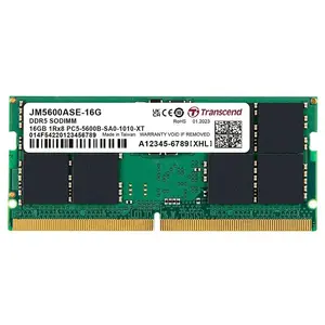 Transcend 16GB 5600MHz DDR5 Laptop RAM – High-Speed Memory Upgrade