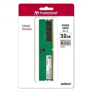 Transcend 32GB 4800MHz DDR5 Desktop RAM – High-Speed Memory for PCs