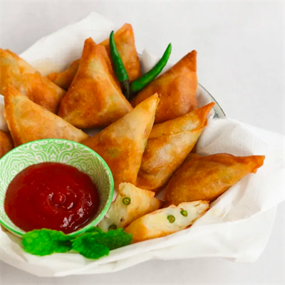 Potato Cheese Samosa (12)