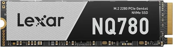 Lexar NQ780 1TB SSD PCIe Gen4 NVMe M.2 2280 Internal Solid State Drive, Up to 6500/2500 MB/s Read/Write, Compatible with PS5, for Gamers and Creators