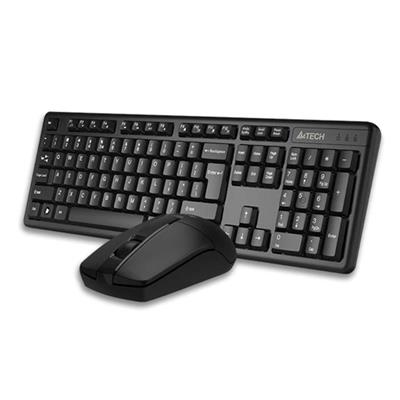 A4Tech 3330N | 3330NS Wireless Desktop - Black - Keyboard & Mouse