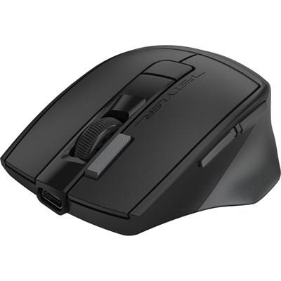 A4Tech FB45CS Air Dual Mode Mouse Stone Grey Fstyler Series - Bluetooth / 2.4GHz - Silent Clicks