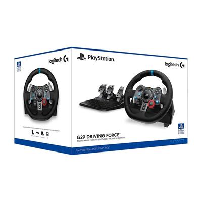 Logitech G29 Driving Force Racing Wheel For PlayStation 5,4,3 and PC