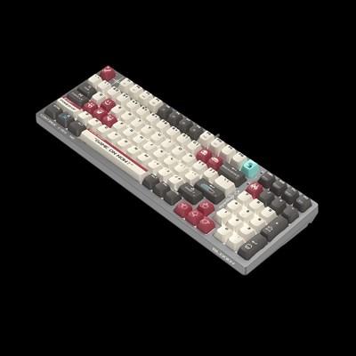 A4Tech Bloody S98 Hot-Swappable BLMS Mechanical Gaming Keyboard, Pixels Red, Red Plus Switch