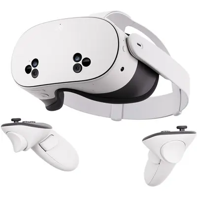Meta Quest 3S Advanced All-in-One VR Headset 128GB | Stunning Mixed Reality | Virtual Reality | Dual RGB Cameras | XR2 Gen 2 Snapdragon