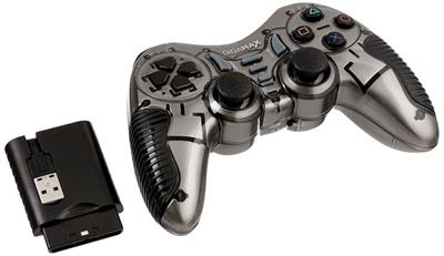 Wireless Gaming Controller 2.4Ghz Gamepad 6 IN 1 DUAL VIBRATION JOYPAD (Joystick)