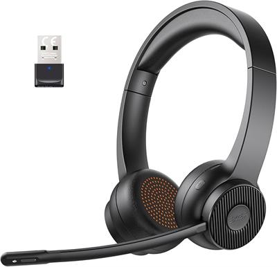 Eksa H16 AI-Powered Wireless Bluetooth Headphones with Microphone Noise Cancelling