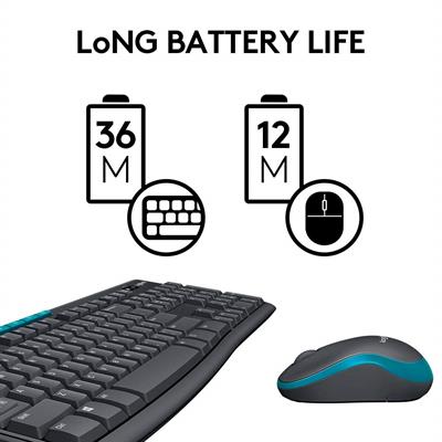 Logitech MK275 Wireless Keyboard and Mouse Combo 
