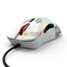 Glorious Model D Minus Lightweight RGB Gaming Mouse - Glossy White