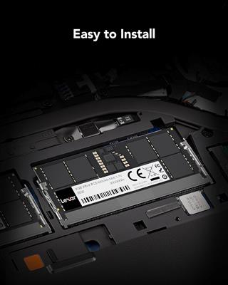 Lexar® DDR5 SODIMM 16GB 4800MT/s Laptop Memory LD5DS016G-B4800GSST