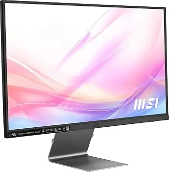 MSI Modern MD271UL 27" Monitor, 3840 x 2160 (UHD), IPS, 60Hz, 4ms, HDMI, DP Port, USB C, Tilt, Silver (Open Box)