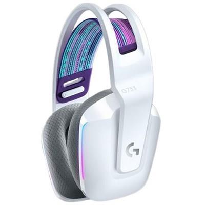 Logitech G733 LIGHTSPEED Wireless RGB Gaming Headset 981-000883 White