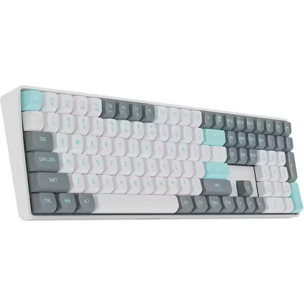 DarkFlash GD110 Wireless Mechanical Gaming Keyboard, Dual-Mode, Hot-Swappable, Anti-Ghosting, USB Type-C, Red Switches – Jasmine