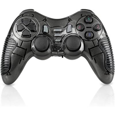 Wireless Gaming Controller 2.4Ghz Gamepad 6 IN 1 DUAL VIBRATION JOYPAD (Joystick)