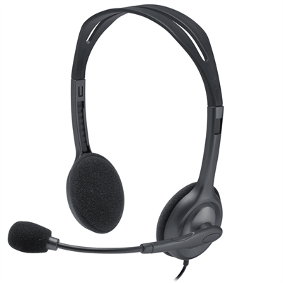 Logitech H111 Stereo 3.5mm Multi-Device Headset 